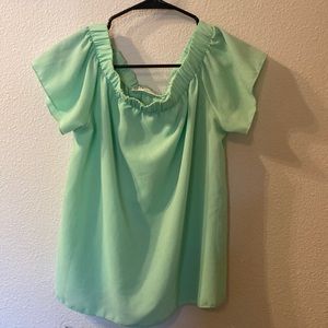 Love Crazy off the shoulder blouse size small